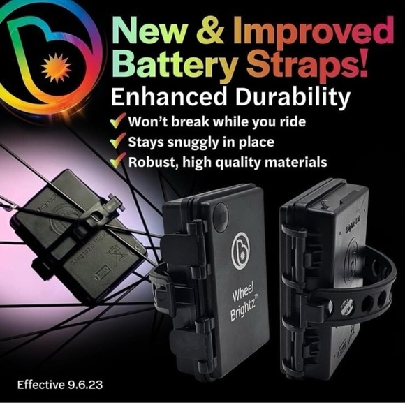 New Brightz WheelBrightz LED Bike Wheel Light – Pack of 1 Tire Light –Bike Wheel - Picture 2 of 10